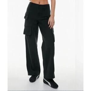 Aritzia Wilfred Free Picture Cargo Pants Black Noir Size 0(24)